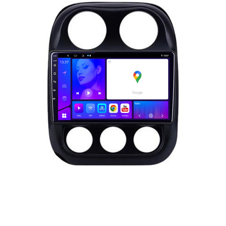 JEEP - Navigatie Jeep Cherokee 2014 2019 KIT 248 -LITE Android Ecran 720P Octa Core 4 64 Carplay