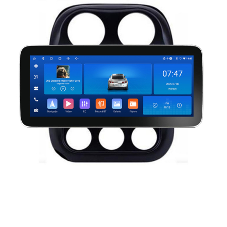 JEEP - Navigatie Jeep Cherokee 2014-2019 Manual K-248  4+64 12.3 inch Incell 1K android Wifi 5Ghz gps internet 32