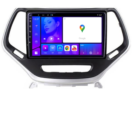 JEEP - Navigatie Jeep Compass 2010 2016 KIT 2500 -LITE Android Ecran 720P Octa Core 8 128 Carplay