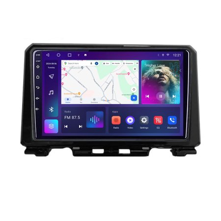 NAVIGATII DEDICATE - Navigatie Jimny 2007-2016 B-JIMNY07 Android Ecran QLED octa core 4+64 carplay android auto KIT-Jimny07+EDT-E309V3