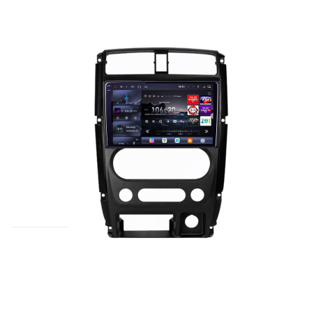 SUZUKI - Navigatie Jimny 2007-2016 Edotec Kit-JIMNY07 8 core QLED 2K 16+512GB 360 Android Waze USB Navigatie Internet Youtube Radio
