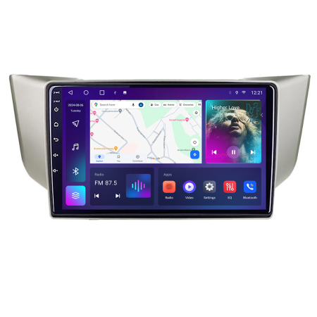 LEXUS - Navigatie Lexus RX 2003-2009 B- rx-03 Android Ecran QLED octa core 4+64 carplay android auto kit-rx-03+EDT-E309V3