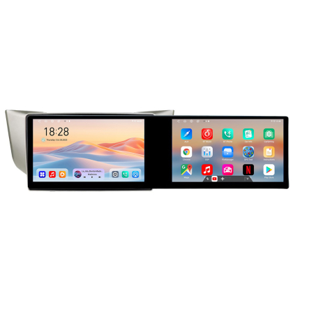 LEXUS - Navigatie Lexus RX 2003-2009 Kit- rx-03 Edotec 2 ecrane  8 core 4+128 21.6 inch Incell android Wifi 5Ghz gps internet