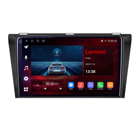 MAZDA - Navigatie Mazda 3 2004-2009 M-161 Octa Core Android Radio Bluetooth GPS WIFI/4G DSP 2K 8+128GB 360 Toslink