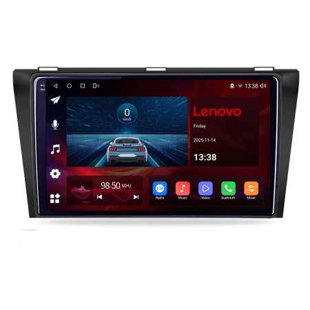 MAZDA - Navigatie Mazda 3 2009-2014 M-034 Octa Core Android Radio Bluetooth GPS WIFI/4G DSP 2K 8+128GB 360 Toslink