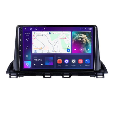 MAZDA - Navigatie Mazda 3 2014-2019 B-463 Android Ecran QLED octa core 4+64 carplay android auto KIT-463+EDT-E309V3