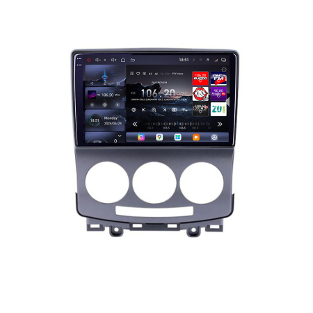 MAZDA - Navigatie Mazda 5 2005-2010 Edotec Kit-MZ22 8 core QLED 2K 16+512GB 360 Android Waze USB Navigatie Internet Youtube Radio