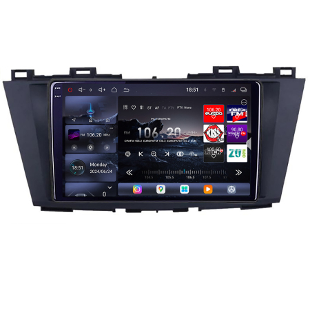 MAZDA - Navigatie Mazda 5 2010-2017 Edotec Kit-117 8 core QLED 2K 16+512GB 360 Android Waze USB Navigatie Internet Youtube Radio