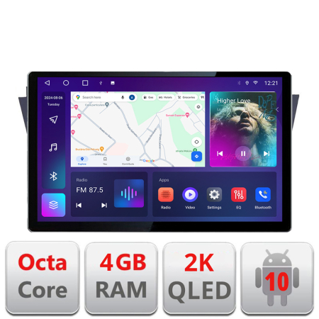 MAZDA - Navigatie Mazda 5 Edotec 4+32 2K 13 inch qled android 4G DSP gps internet  Kit-117