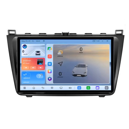 NAVIGATII DEDICATE - Navigatie Mazda 6 C-012 Android 8 Core 2.2 Ghz 8+128 Qled 1K ADAS 4G LTE GPS 360 KIT-012+EDT-E409V3