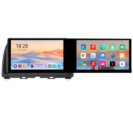 NAVIGATII DEDICATE - Navigatie MAZDA CX-5 2012- Manual Kit-212 Edotec 2 ecrane  8 core 4+128 21.6 inch Incell android Wifi 5Ghz gps internet a