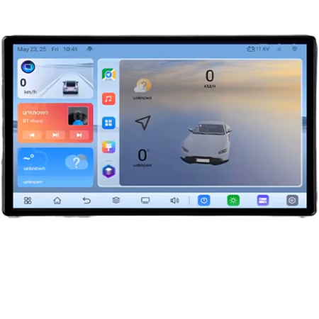 MAZDA - Navigatie Mazda CX-9 Android ecran Qled 2K Octa core 4+32 KIT-CX-9+EDT-E410V3