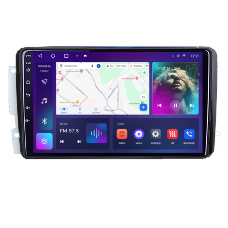 MERCEDES-BENZ - Navigatie Mercedes C 2001-2004 CLK G 2004-2006 B-171 Android Ecran QLED octa core 4+64 carplay android auto KIT-171+EDT-E309V3