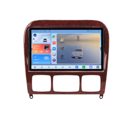 MERCEDES-BENZ - Navigatie Mercedes Clasa S 1998-2005 C-220 Android 8 Core 2.2 Ghz 8+128 Qled 1K ADAS 4G LTE GPS 360 KIT-220+EDT-E409V3