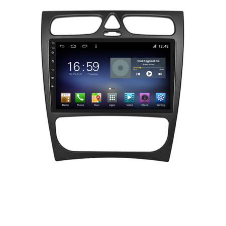 MERCEDES-BENZ - Navigatie Mercedes CLK facelift Android radio gps internet Octa Core 8+128 LTE Kit-facelift+EDT-E609