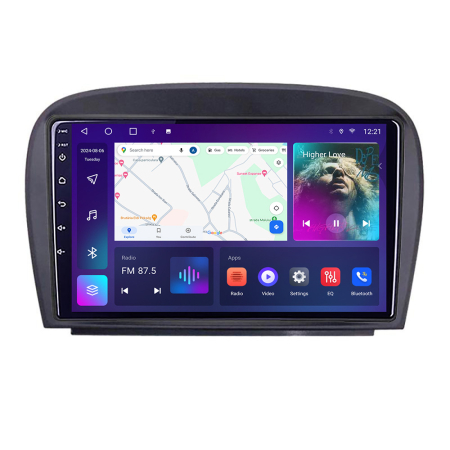 MERCEDES-BENZ - Navigatie Mercedes SL W230 2004-2011 B-W230 Android Ecran QLED octa core 4+64 carplay android auto KIT-w230+EDT-E309V3