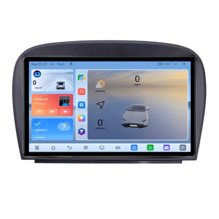 MERCEDES-BENZ - Navigatie Mercedes SL W230 2004-2011 C-W230 Android 8 Core 2.2 Ghz 8+128 Qled 1K ADAS 4G LTE GPS 360 KIT-w230+EDT-E409V3