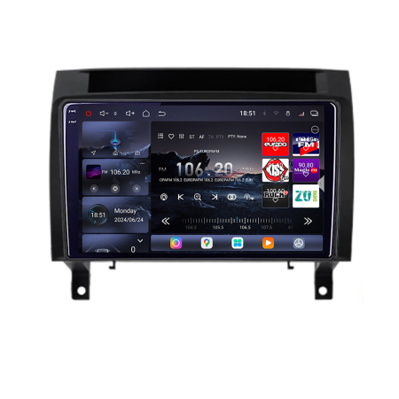 MERCEDES-BENZ - Navigatie Mercedes SLK 2004-2011 Edotec Kit-SLK 8 core QLED 2K 16+512GB 360 Android Waze USB Navigatie Internet Youtube Radio