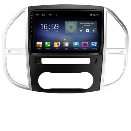 MERCEDES-BENZ - Navigatie Mercedes Vito w447 2016- Android radio gps internet Octa Core 8+128 LTE Kit-w447+EDT-E610