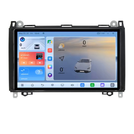 VOLKSWAGEN - Navigatie Mercedes VW C-068 Android 8 Core 2.2 Ghz 8+128 Qled 1K ADAS 4G LTE GPS 360 KIT-068+EDT-E409V3