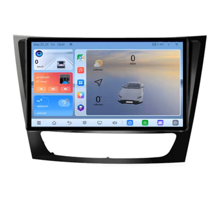 MERCEDES-BENZ - Navigatie Mercedes W211 W219 C-090 Android 8 Core 2.2 Ghz 8+128 Qled 1K ADAS 4G LTE GPS 360 KIT-090+EDT-E409V3