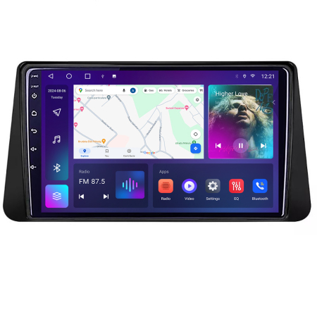 NAVIGATII DEDICATE - Navigatie Mini 2007-2011 Android Ecran QLED octa core 4+64 carplay android auto KIT-mini-01+EDT-E309V3