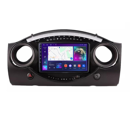 NAVIGATII DEDICATE - Navigatie Mini 2015-2019 masini fara ecran color de fabrica Android Ecran QLED octa core 4+64 carplay android auto KIT-mini-04+EDT-E309V3