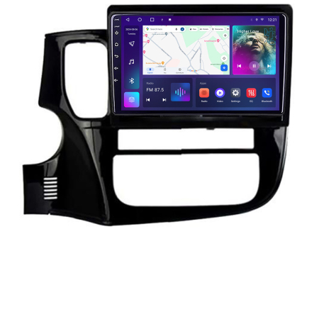 MITSUBISHI - Navigatie Mitsubishi Oultander 2020- B-1230-20 Android Ecran QLED octa core 4+64 carplay android auto kit-1230-20+EDT-E310V3