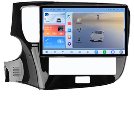 MITSUBISHI - Navigatie Mitsubishi Oultander 2020- C-1230-20 Android 8 Core 2.2 Ghz 8+128 Qled 1K ADAS 4G LTE GPS 360 kit-1230-20+EDT-E410V3