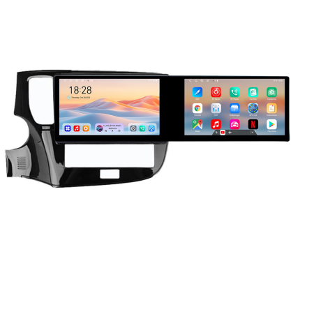 MITSUBISHI - Navigatie Mitsubishi Oultander 2020- Kit-1230-20 Edotec 2 ecrane  8 core 4+128 21.6 inch Incell android Wifi 5Ghz gps internet 32