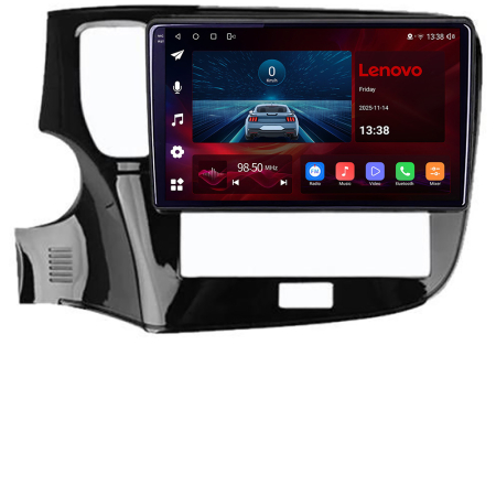 MITSUBISHI - Navigatie Mitsubishi Oultander 2020- M-1230-20 Octa Core Android Radio Bluetooth GPS WIFI/4G DSP 2K 8+128GB 360