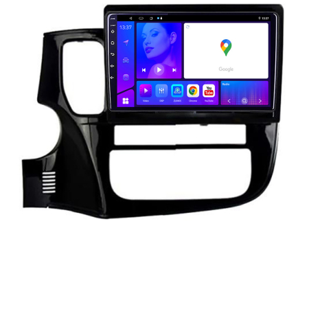 MITSUBISHI - Navigatie Mitsubishi Outlander 2014 KIT 1230 EDOTEC-LITE Android Ecran 720P Octa Core 8 128 Carplay