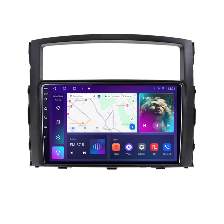 MITSUBISHI - Navigatie Mitsubishi Pajero B-452 Android Ecran QLED octa core 4+64 carplay android auto KIT-452+EDT-E309V3