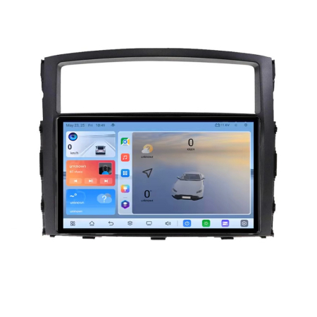 MITSUBISHI - Navigatie Mitsubishi Pajero C-452 Android 8 Core 2.2 Ghz 8+128 Qled 1K ADAS 4G LTE GPS 360 KIT-452+EDT-E409V3