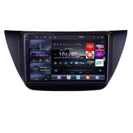 MITSUBISHI - Navigatie Mitsubishi Lancer 2001-2007 Edotec Kit-LANCER07 8 core QLED 2K 16+512GB 360 Android Waze USB Navigatie Internet Youtube Radio