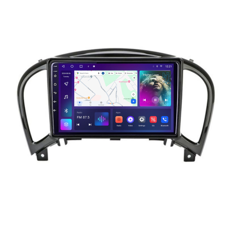 NISSAN - Navigatie Nissan Juke 2010-2015 B-JUKE Android Ecran QLED octa core 4+64 carplay android auto KIT-JUKE+EDT-E309V3