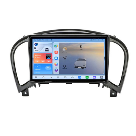 NISSAN - Navigatie Nissan Juke 2010-2015 C-JUKE Android 8 Core 2.2 Ghz 8+128 Qled 1K ADAS 4G LTE GPS 360 KIT-JUKE+EDT-E409V3