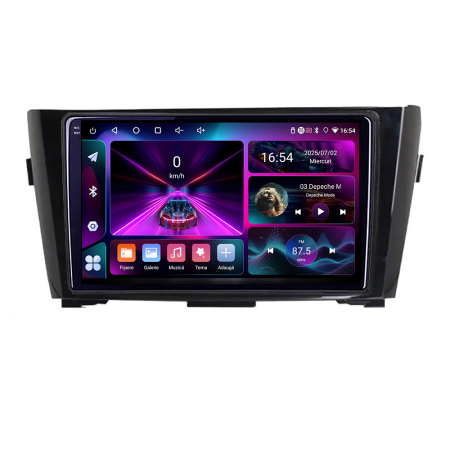 NISSAN - Navigatie Nissan Qashqai A-353  4+64 InCell Display 1K Android Waze USB Navigatie Internet Youtube Radio