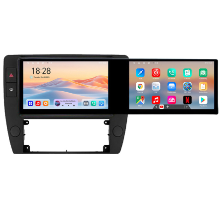 VOLKSWAGEN - Navigatie Passat B5 1997-2004 Edotec 2 ecrane  8 core 4+128 21.6 inch Incell android Wifi 5Ghz gps internet
