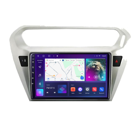 PEUGEOT - Navigatie Peugeot 301 Citroen C-Elisee B-301 Android Ecran QLED octa core 4+64 carplay android auto KIT-301+EDT-E309V3 v1