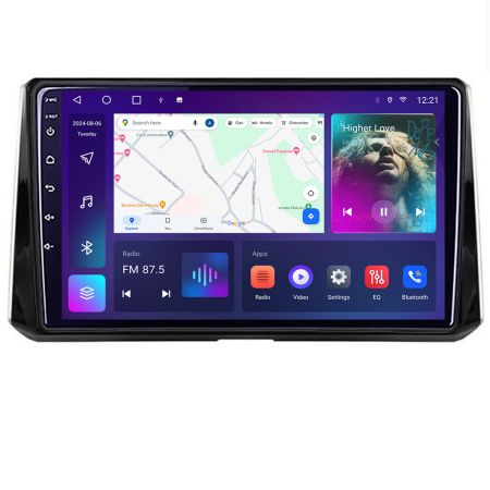 PEUGEOT - Navigatie Peugeot 407 2004-2011  Android Ecran QLED octa core 4+64 carplay android auto KIT-407+EDT-E309V3