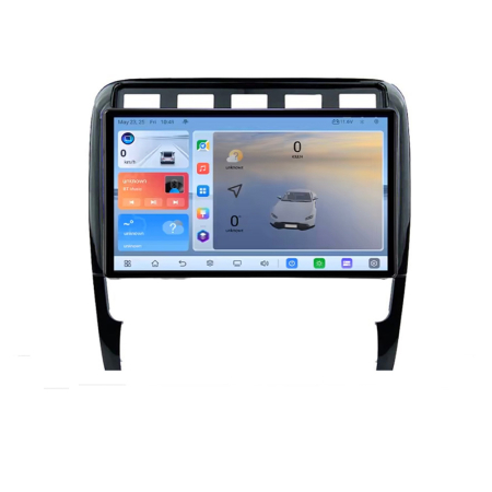 PORSCHE - Navigatie Porsche Cayenne 2002-2011 C-443 Android 8 Core 2.2 Ghz 8+128 Qled 1K ADAS 4G LTE GPS 360 KIT-443+EDT-E409V3