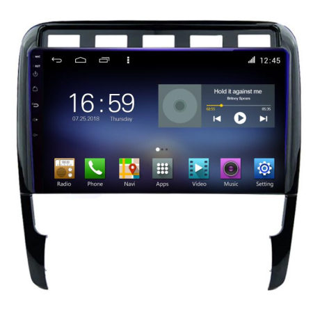 PORSCHE - Navigatie Porsche Cayenne 2002-2011 F-443 Octa Core cu Android Radio Bluetooth Internet GPS WIFI DSP 8+128GB 4G