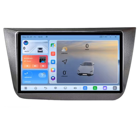 SEAT - Navigatie Seat Altea 2005-2014 Android ecran Qled 2K Octa core 8+128 Kit-altea+EDT-E409V3