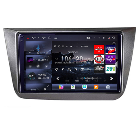 SEAT - Navigatie Seat Altea 2005-2014 Android radio gps internet 8 core QLED 2K 16+512GB 360 Edotec