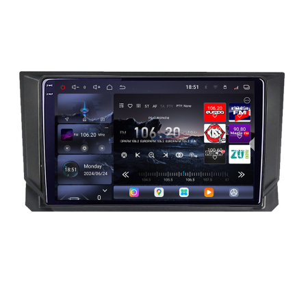 SEAT - Navigatie Seat Arona 2017+ Android radio gps internet 8 core QLED 2K 16+512GB 360 Edotec