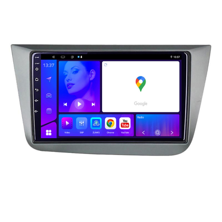 SEAT - Navigatie Seat Leon 2005 2012 KIT leon05 EDOTEC-LITE Android Ecran 720P Octa Core 4 64 Carplay