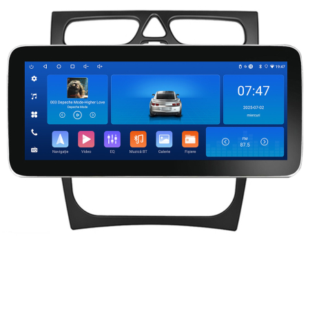 SKODA - Navigatie Skoda Fabia 2 2009-2014  4+64 12.3 inch Incell 1K android Wifi 5Ghz gps internet  Kit-fabia2