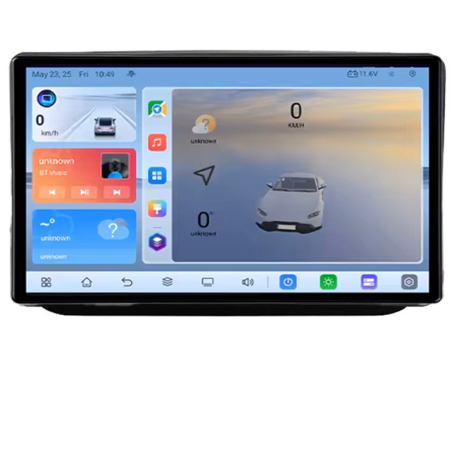 SKODA - Navigatie Skoda Kamiq 2019- Android ecran Qled 2K Octa core 4+32 Kit-kamiq+EDT-E410V3