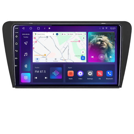 SKODA - Navigatie Skoda Octavia 3 B-279 Android Ecran QLED octa core 4+64 carplay android auto KIT-279+EDT-E310V3
